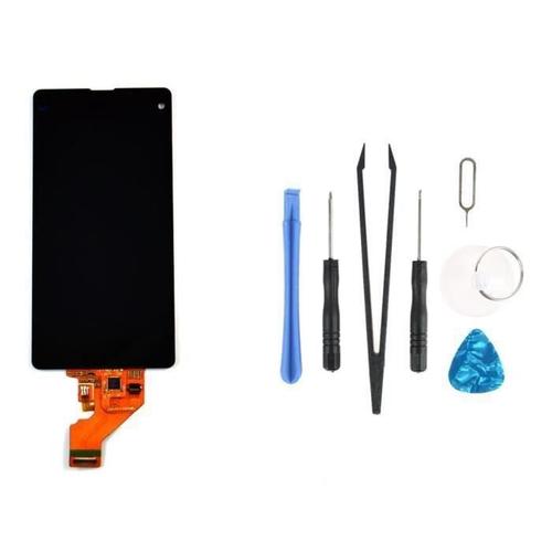 Vitre Tactile + Ecran Lcd Sony Xperia Z1 Mini Compact D5503 Noir