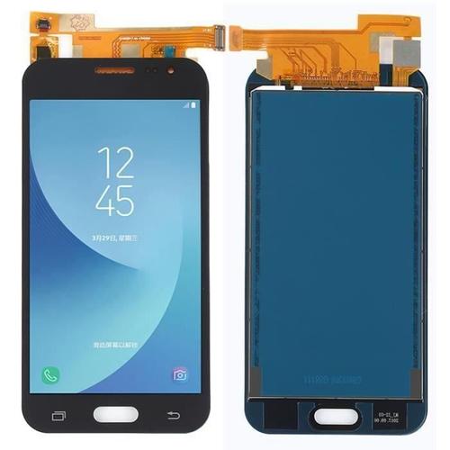 Écran Lcd + Vitre Tactile Pour Samsung Galaxy J2 2015 J200 J200f-J200y-H Noir (Possible D 'ajuster La Luminosité) A44790