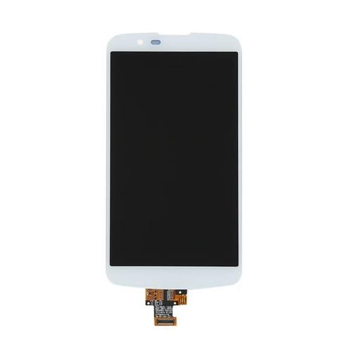 Pour Lg K10 K410 K420 K430 Blanc Ecran Lcd + Vitre Tactile Complet De Remplacement