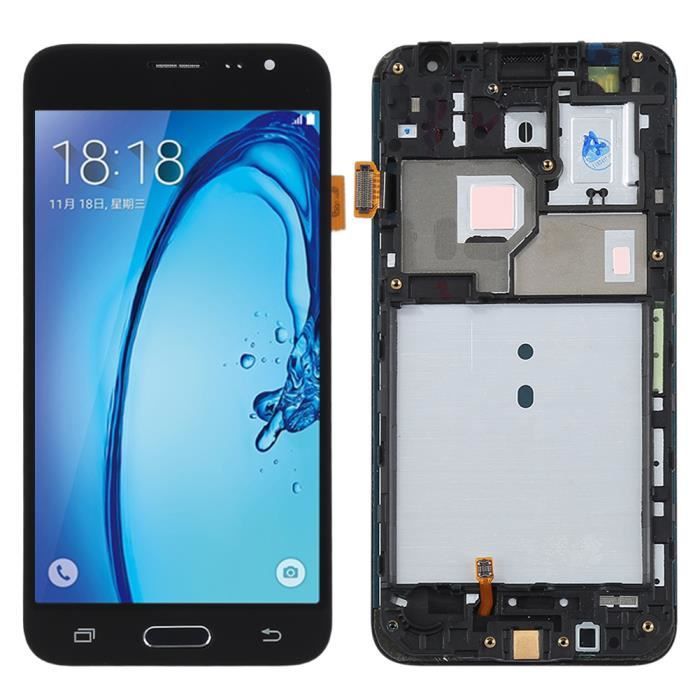 Noir Ecran Lcd + Vitre Tactile + Tools + Châssis Pour Samsung Galaxy J3 2016 J320f J320