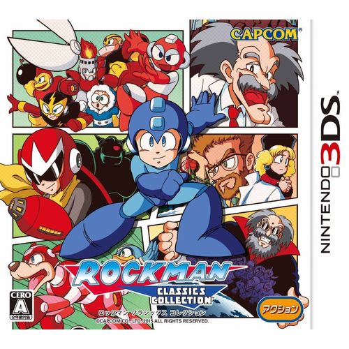 Rockman Classics Collection - 3ds (Japon)