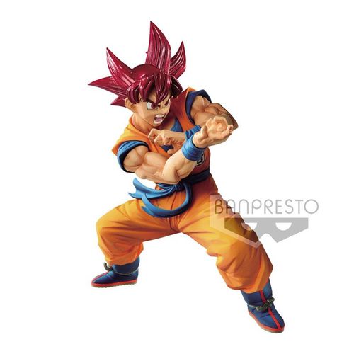 Banpresto Dragon Ball - Figurine De Collection Super Sayain God Son Goku 16 Cm
