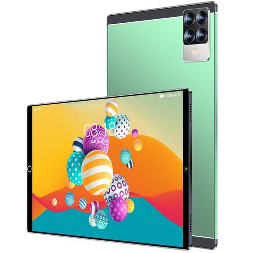 Tablette Android s29 (2024) mémoire d'exécution 6gb + 128gb, écran HD 10.1 pouces - Vert