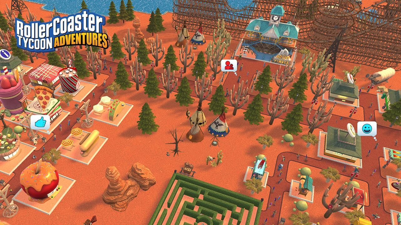 Rollercoaster Tycoon Adventures - Switch