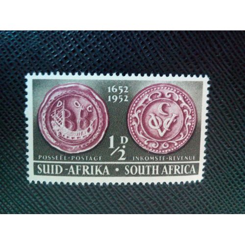 Timbre Afrique Du Sud Yt 186 Sceau Et Monogramme 1952 ( 091204 )