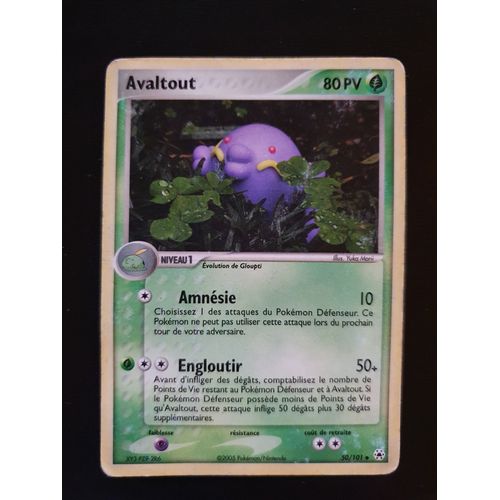 Avaltout 50/101 Set Ex Légendes Oubliées Fr