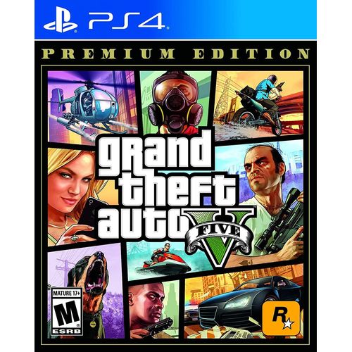 Grand Theft Auto V [Premium Edition] - Ps4 (Us)