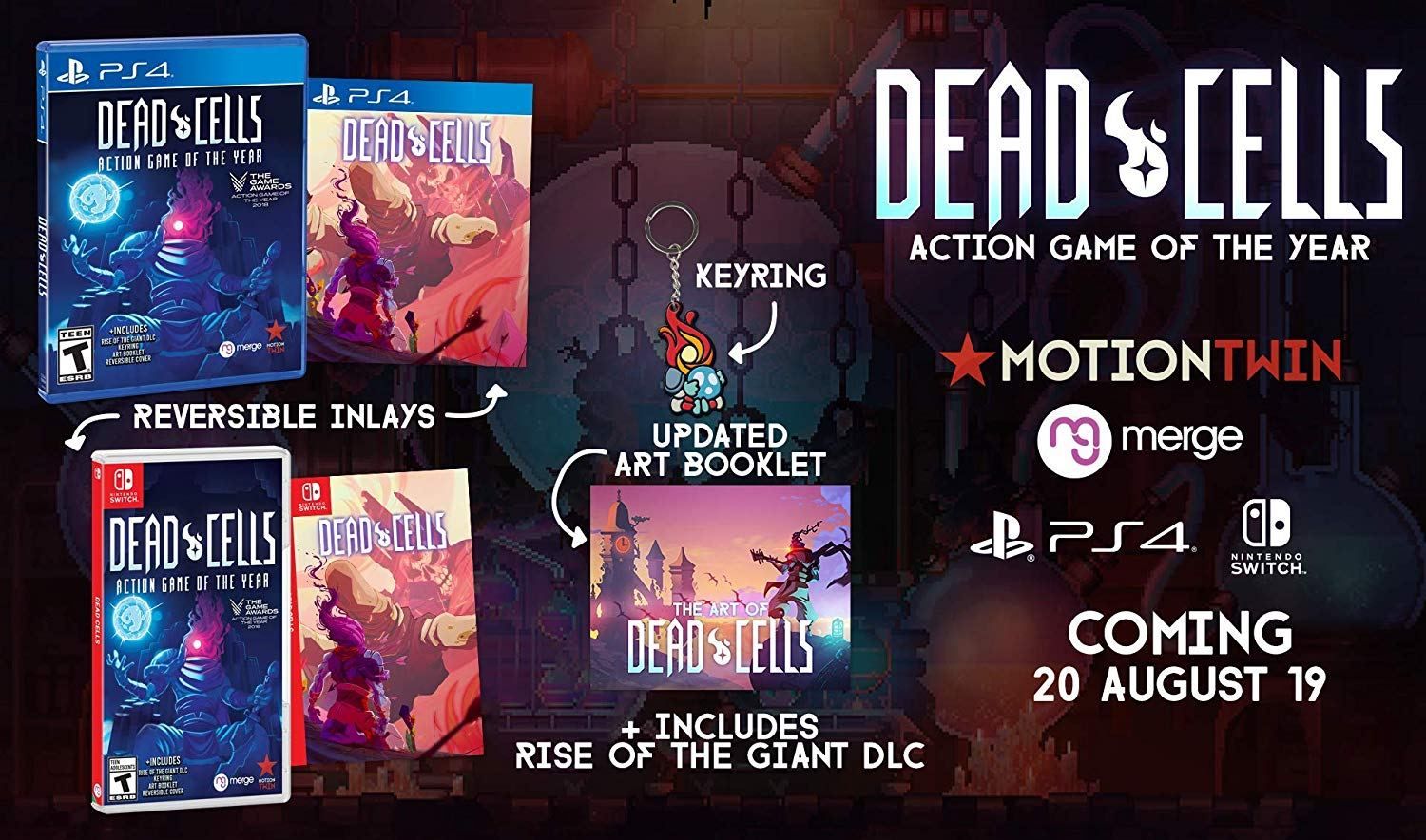 Dead Cells [Action Game Of The Year] - Switch (Us)