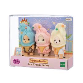 La Fete Foraine Le Trio Des Bébés En Costumes De Crèmes Glacées