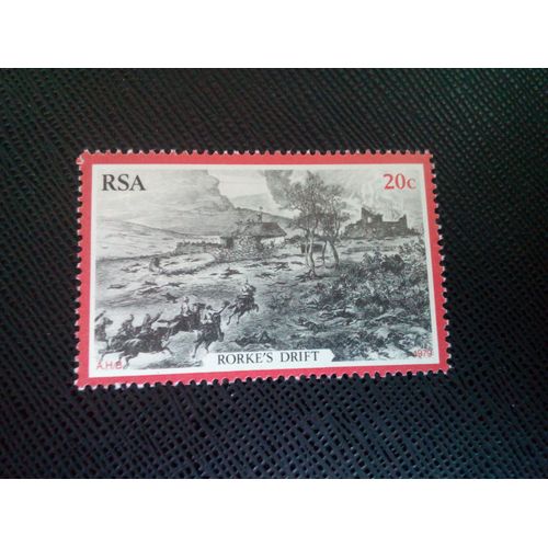 Timbre Afrique Du Sud Yt 463 La Dérive De Bataille Rorke 1979 ( 091204 )