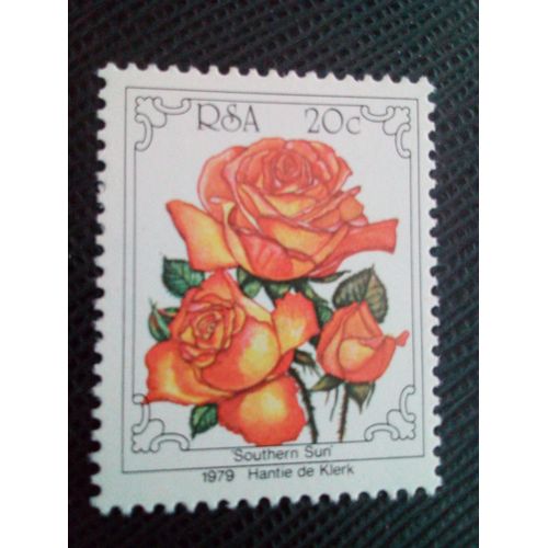 Timbre Afrique Du Sud Yt 469 Soleil Du Sud 1979 ( 091204 )