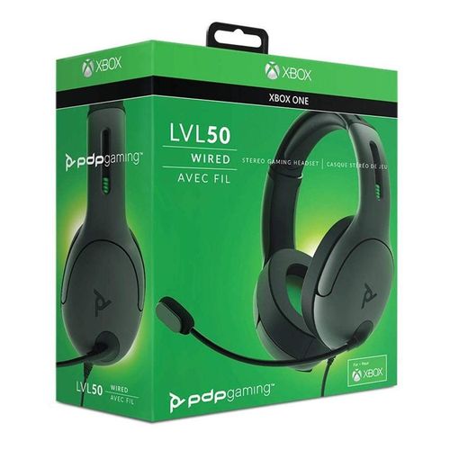 Accessoire Pdp Casque Xbox Lvl50 Gris