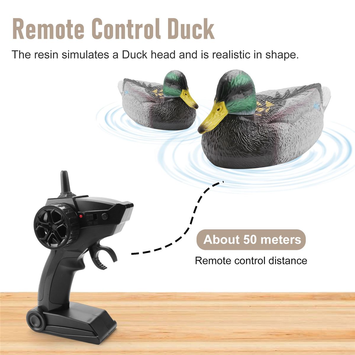 V201 Bateau Tlcommande Canard Tlcommande Bateau 2.4 Ghz ... - 4