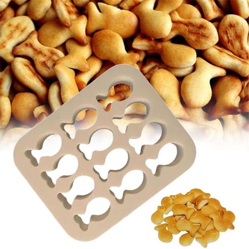 1 Pièces Mini Poisson Rouge Craquelin Emporte-Pièce Moule Cuit Au Four En Forme De Fabricant Pour Enfants Sans Gluten Bricolage