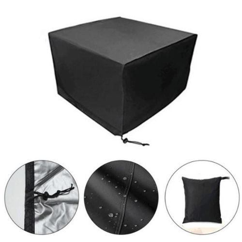 Housse Table De Jardin Housse De Protection Pour Mobilier De Jardin Bâche Etanche De Meuble Pour Salon Jardin 250*250*90cm Noir