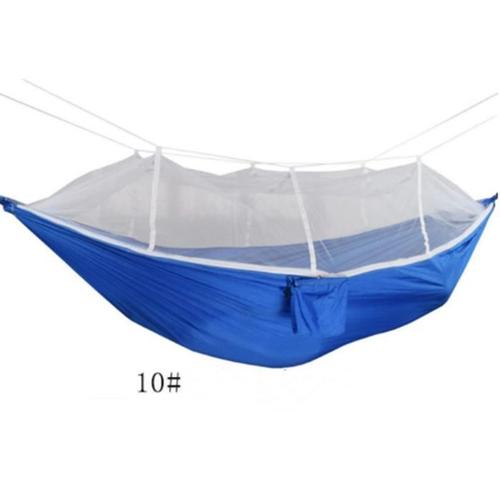 Toile de hamac en soie de parachute avec moustiquaire 