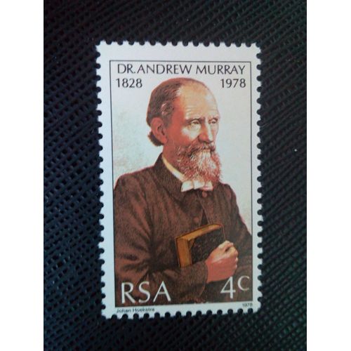 Timbre Afrique Du Sud Yt 443 Dr A. Murray 1978 ( 091204 )