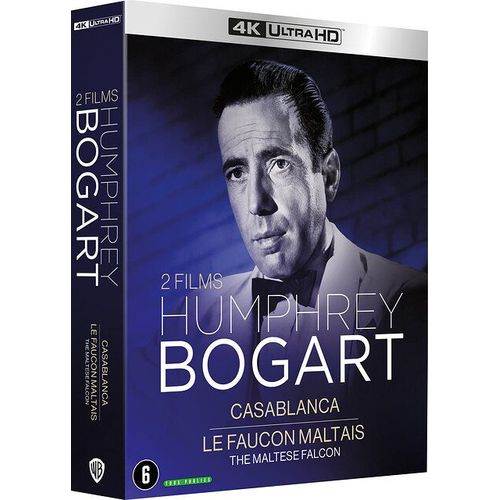 Humphrey Bogart - Collection 2 Films : Casablanca + Le Faucon Maltais - 4k Ultra Hd + Blu-Ray
