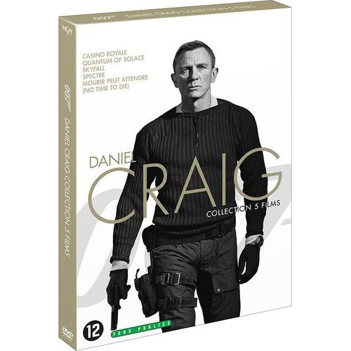 James Bond 007 - La Collection Daniel Craig : Casino Royale + Quantum Of Solace + Skyfall + Spectre + Mourir Peut Attendre - Pack