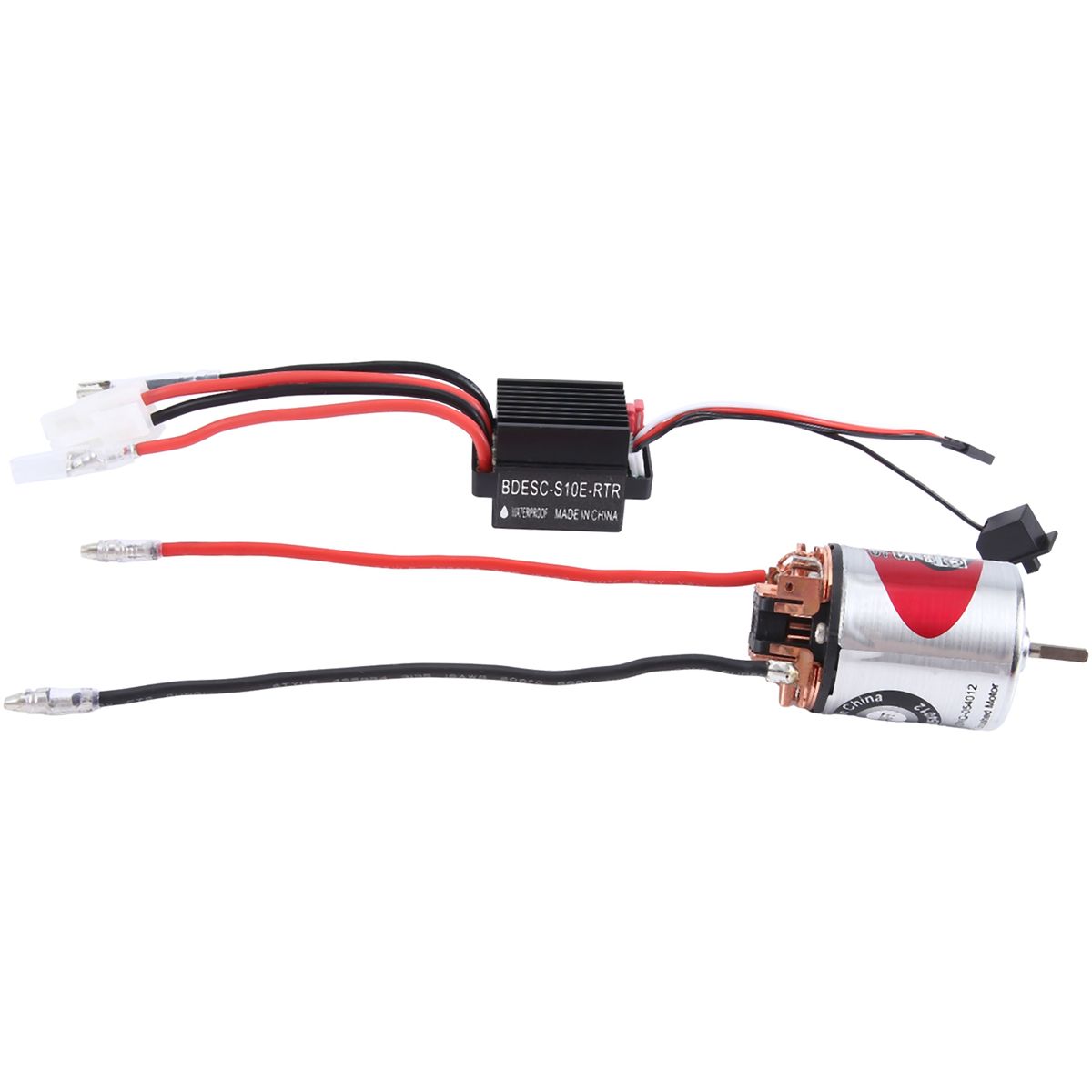 540 Moteur Brossé 40t Et 320 Une Esc Contrôleur De Vitesse De Moteur Brossé Avec 2 Une Bec Pour Camion De Voiture De Course Tout-Terrain 1/10 Rc