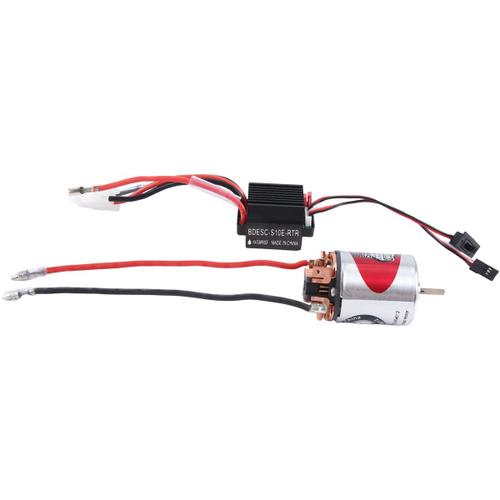 540 Moteur Brossé 12t Et 320 Une Esc Contrôleur De Vitesse De Moteur Brossé Avec 2 Une Bec Pour Camion De Voiture De Course Tout-Terrain 1/10 Rc