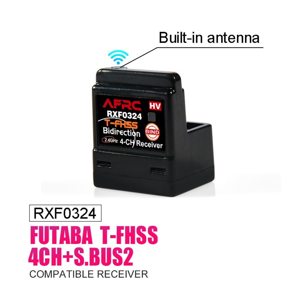 Rxf0324 2.4ghz 4ch Rc Cars Receiver Pour Futaba T-Fhss S.Bus... - 2