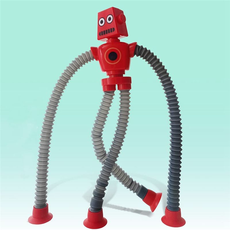 4pc Tlescopique Ventoutese Robot Jouet Dessin Anim Puzzle ... - 3