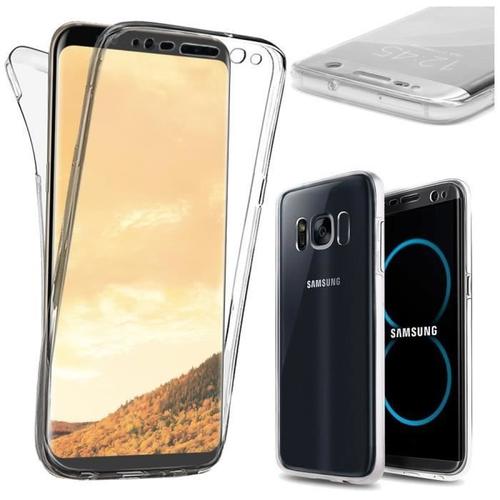 Coque Pour Samsung Galaxy S8 Plus Intégral 360 Etui Protection Transparente Clair Silicone Doux Flexible Caoutchouc Étui En Gel Lia1080