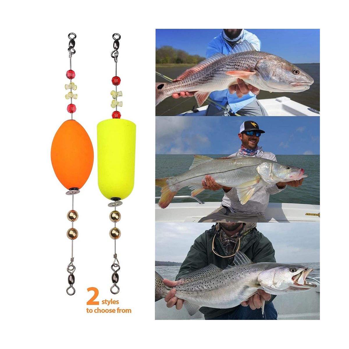 Bouchons  clater Pour La Pche En En Sale Flotteurs Poppe... - 3