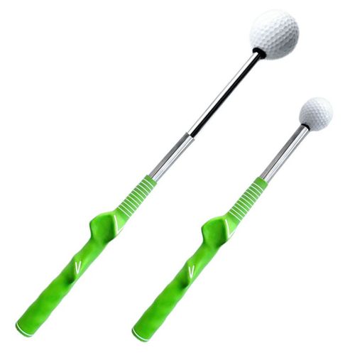 Golf Swing Practice Stick Télescopique Swing Trainer Outil D'aide Correcteur De Posture De Golf Fournitures D'exercice Rouge
