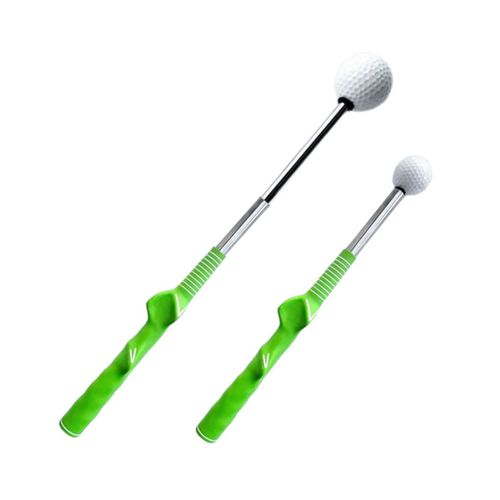 Golf Swing Practice Stick Télescopique Swing Trainer Aide Outil Golf Posture Correcteur Exercice Fournitures Noir