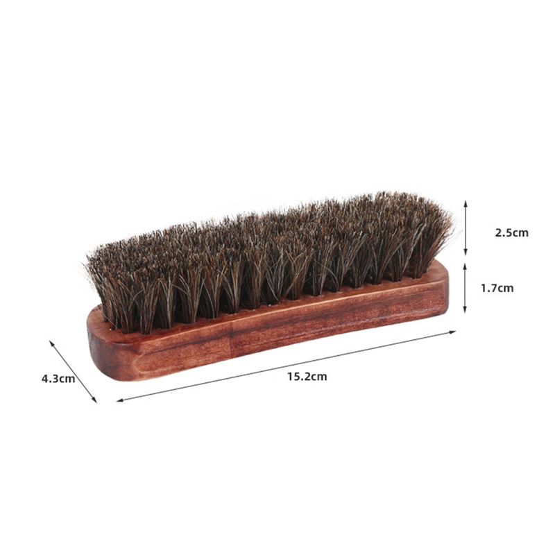 Kit De Cirage De Brosse  Chaussures En Crin De Cheval, Kit ... - 3
