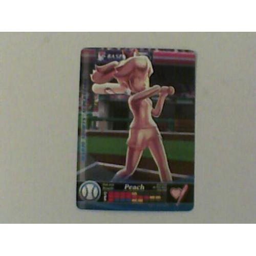 Carte Amiibo Mario Sports Superstars Peach