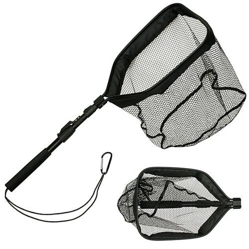 Filet De Pêche Rétractable Épuisette Pliable Télescopique Épuisette Pliante Pour La Pêche