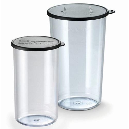 bamix - set 2 gobelets 400/600ml noir - mx450050