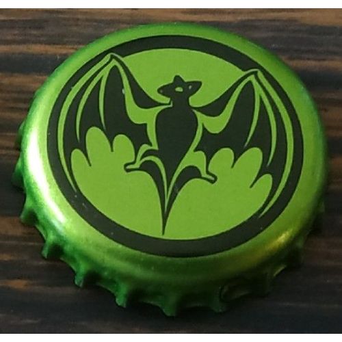 Capsule Crown Cap Bacardi Verte Logo Chauve Souris