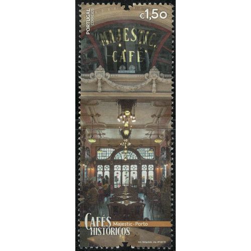 Portugal 2016 Oblitéré Used Cafés Historiques Majestic Café À Porto Su