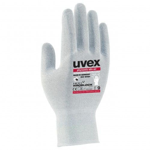 Gants de protection antibactériens - Phynomic Silv-Air - Taille 9 UVEX