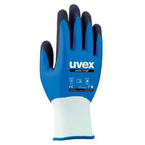 Gants de protection souples et étanches - Unilite 7710F - 10 paires - taille 8 UVEX