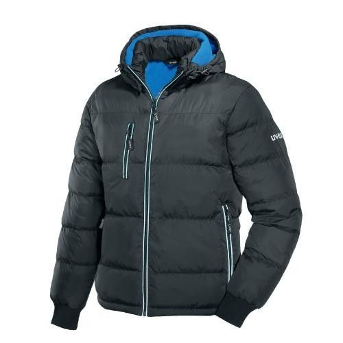 Veste de travail matelassée - thermo - bleu/noir - taille XXL UVEX