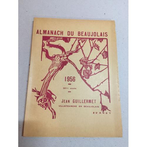 Almanach Du Beaujolais - Annee 1956