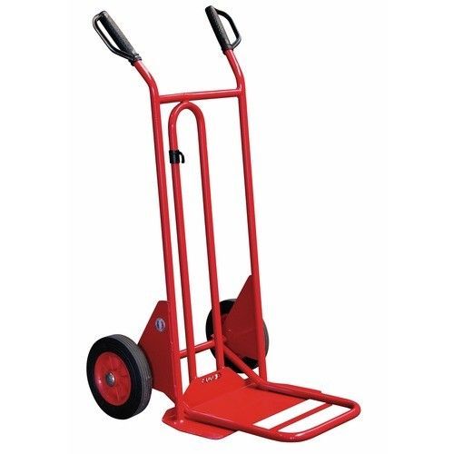 Diable à bavette fixe et repliable - charge 250 kg - roues increvables FIMM