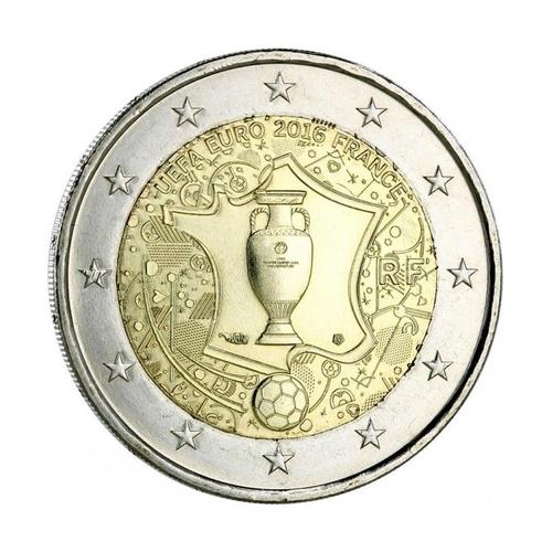 Pièce 2 Euro Uefa Euro 2016