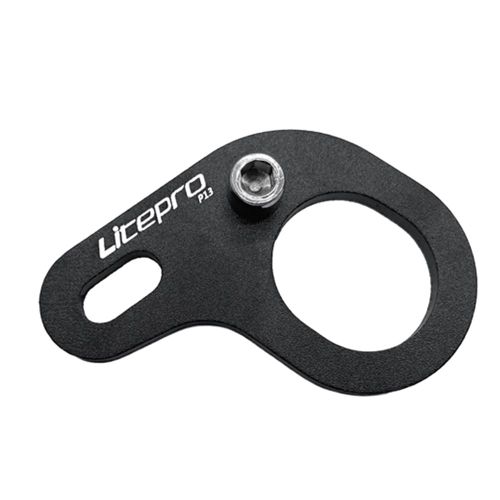 Adaptateur D'aimant De Vélo Pliant 412 Siège De Conversion De Boucle Magnétique En Alliage D'aluminium Pour Pièces De Vélo , Noir