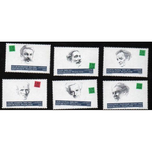 Timbres Personnages Célèbres Écrivains 1993