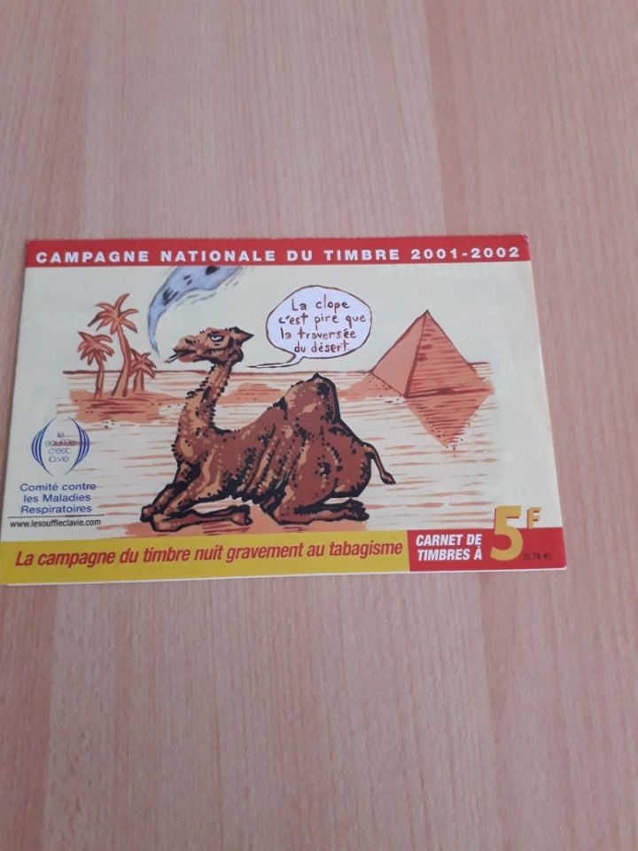 Timbres Antituberculeux 2001-2002