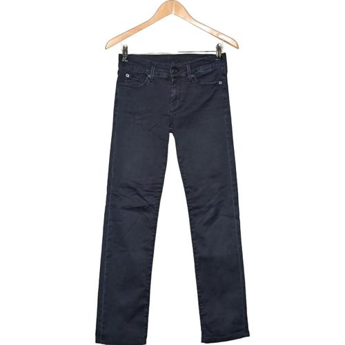 Jean Droit 7 For All Mankind 38 - T2 - M - Très Bon État