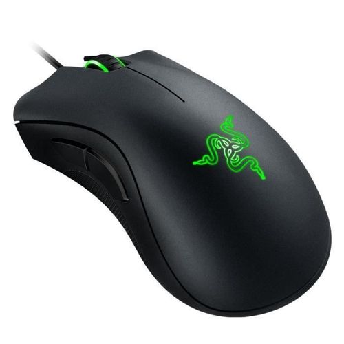 Razer Souris Gamer-DeathAdder Chroma-10000 DPI-5 boutons programmables- Optique-Filaire-PC Windows-Mac OS MMK44