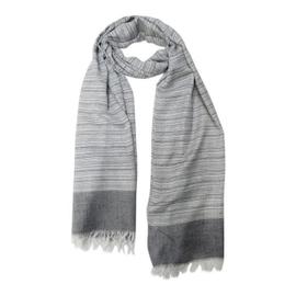 Soft Long coton foulard gris pâle