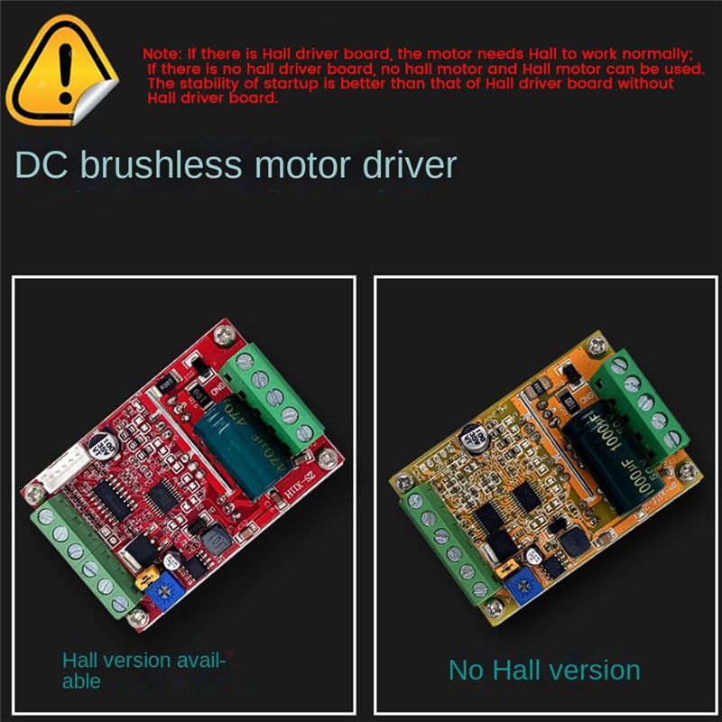 6-60V BLDC Triphas DC ContrLeur de Moteur Brushless 400W P... - 6